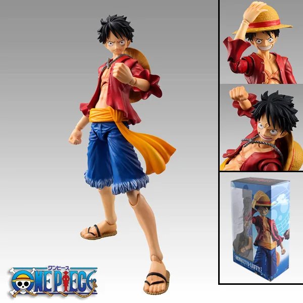 Monkey D luffy figura Articulada 18 cm con Accesorios (sin caja)