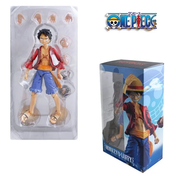 Monkey D luffy figura Articulada 18 cm con Accesorios (sin caja)